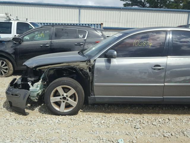 WVWRH63B44P056424 - 2004 VOLKSWAGEN PASSAT GLX GRAY photo 9