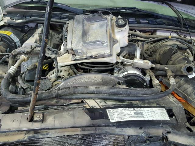 1GTCS19W318249108 - 2001 GMC SONOMA WHITE photo 7