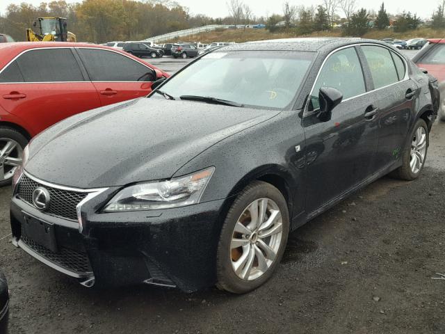 JTHCE1BL8E5028519 - 2014 LEXUS GS 350 BLACK photo 2