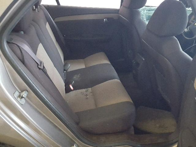 1G1ZB5EB0AF250371 - 2010 CHEVROLET MALIBU LS ყავისფერი ფოტო 6