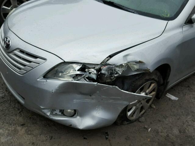 4T1BK46K07U014868 - 2007 TOYOTA CAMRY NEW SILVER photo 9