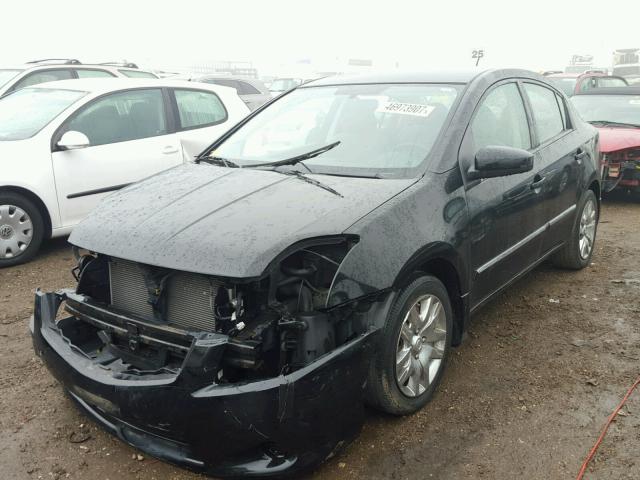 3N1AB6AP4BL605175 - 2011 NISSAN SENTRA 2.0 BLACK photo 2