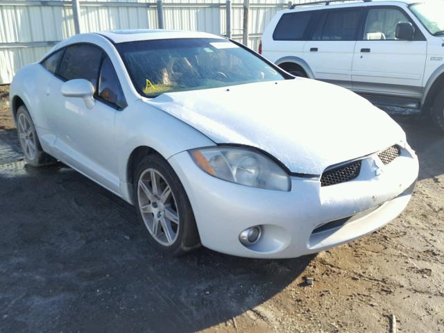 4A3AK34TX6E012329 - 2006 MITSUBISHI ECLIPSE GT WHITE photo 1