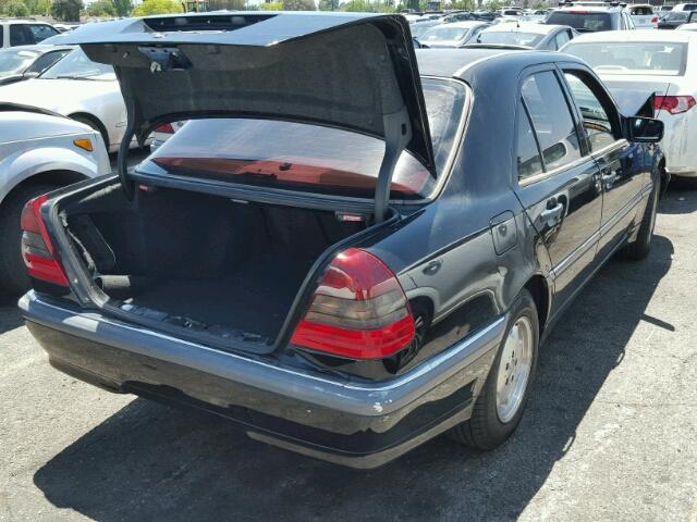 WDBHA29G8YA849163 - 2000 MERCEDES-BENZ C 280 BLACK photo 4