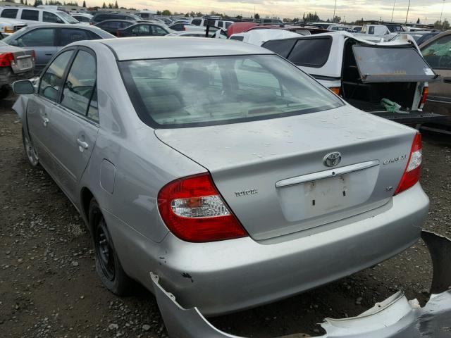 4T1BF30K93U559906 - 2003 TOYOTA CAMRY LE SILVER photo 3