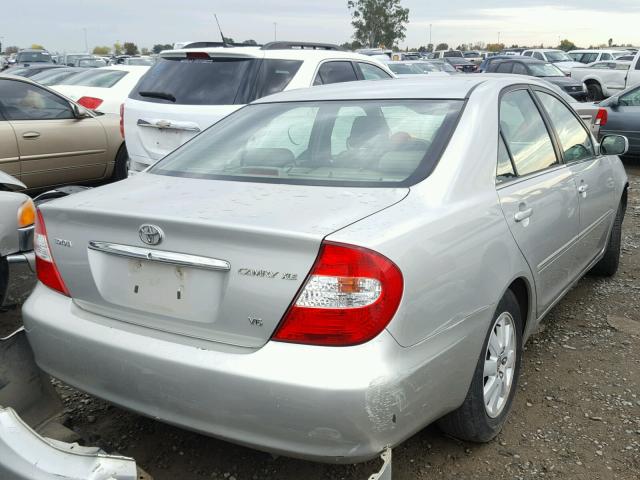 4T1BF30K93U559906 - 2003 TOYOTA CAMRY LE SILVER photo 4