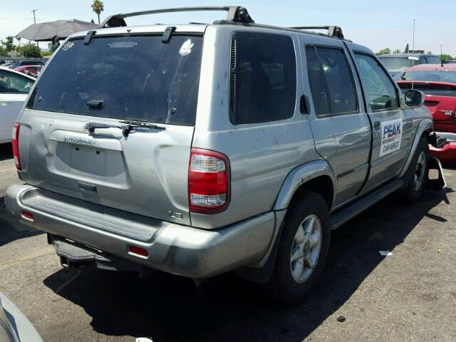 JN8AR07SXYW403062 - 2000 NISSAN PATHFINDER WHITE photo 4