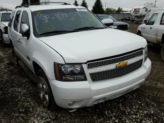 1GNSCBE04BR272478 - 2011 CHEVROLET TAHOE C150 WHITE photo 1