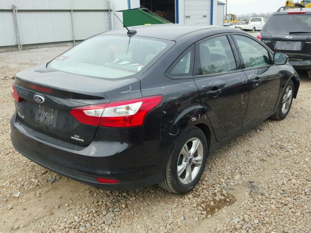 1FADP3F24EL254202 - 2014 FORD FOCUS SE BLACK photo 4