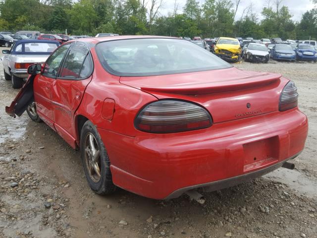 1G2WP52K01F194159 - 2001 PONTIAC GRAND PRIX RED photo 3
