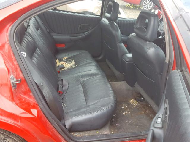 1G2WP52K01F194159 - 2001 PONTIAC GRAND PRIX RED photo 6