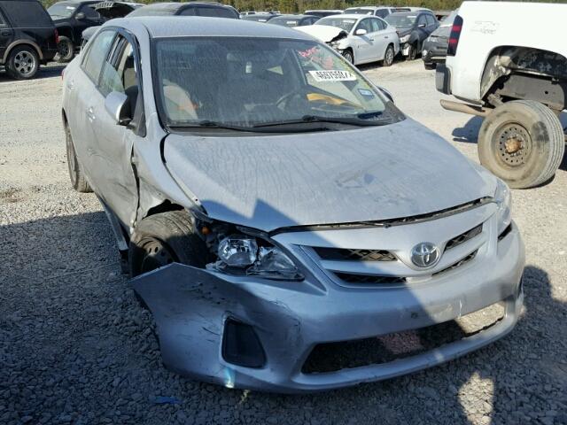 JTDBU4EE5C9173280 - 2012 TOYOTA COROLLA BA SILVER photo 1