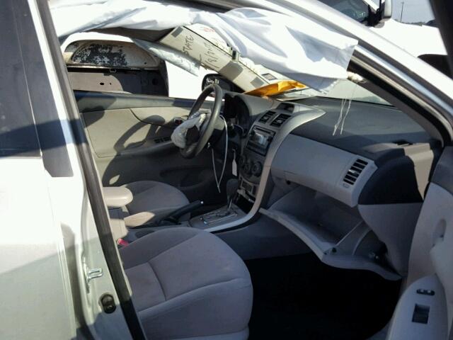 JTDBU4EE5C9173280 - 2012 TOYOTA COROLLA BA SILVER photo 5