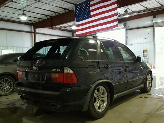 5UXFA93525LE82822 - 2005 BMW X5 4.8IS BLACK photo 4