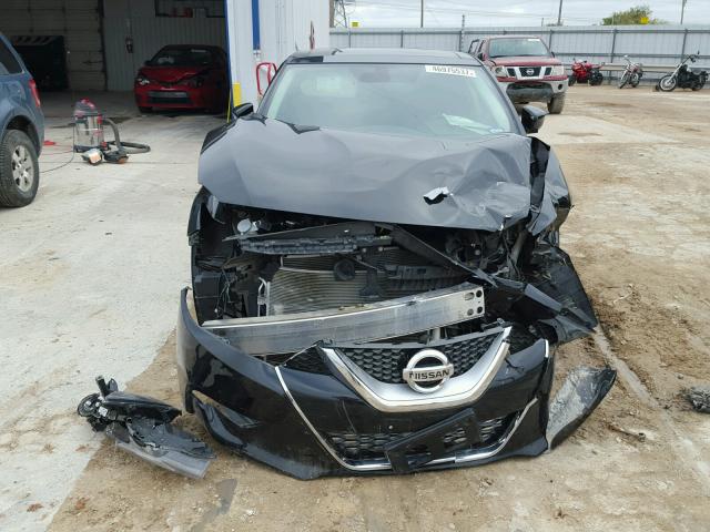 1N4AA6AP5GC420755 - 2016 NISSAN MAXIMA 3.5 BLACK photo 9