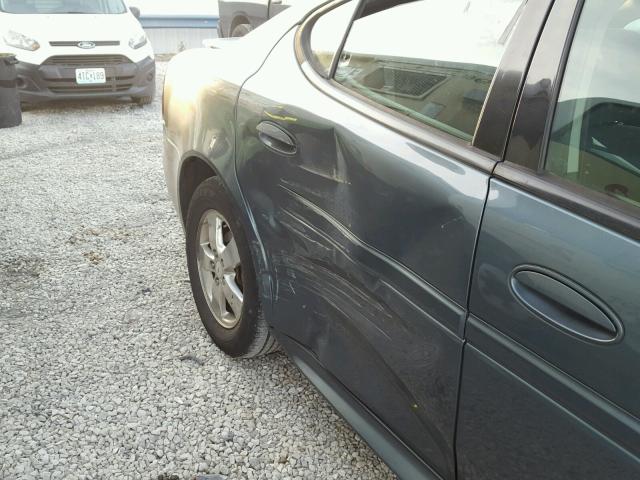 2G2WP552271209191 - 2007 PONTIAC GRAND PRIX TEAL photo 9