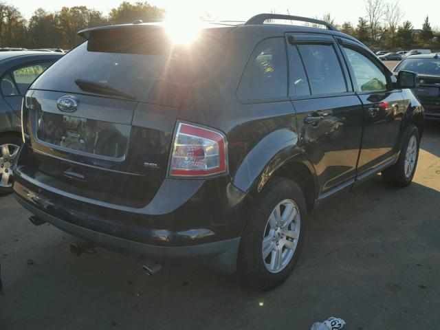 2FMDK38C18BA36393 - 2008 FORD EDGE BLUE photo 4