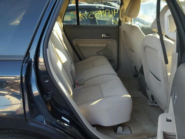 2FMDK38C18BA36393 - 2008 FORD EDGE Mavi fotoğraf 6