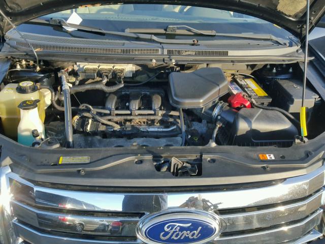 2FMDK38C18BA36393 - 2008 FORD EDGE BLUE photo 7