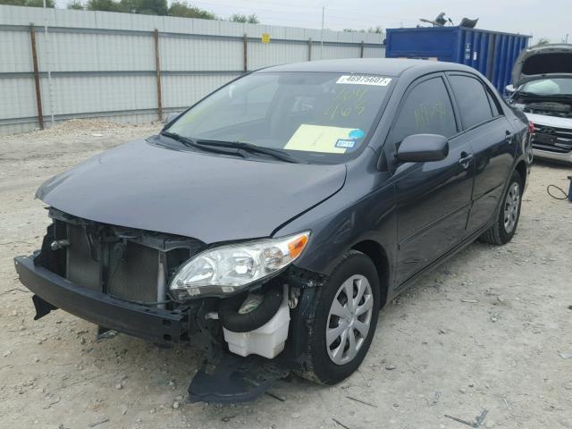 JTDBU4EE6BJ104465 - 2011 TOYOTA COROLLA BA GRAY photo 2