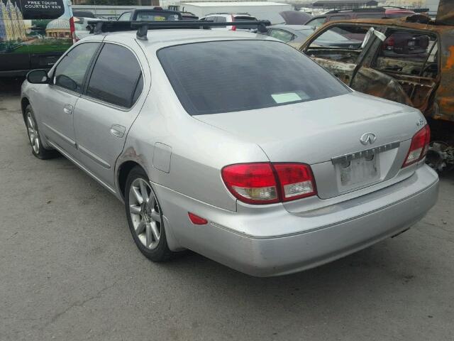 JNKDA31A42T022610 - 2002 INFINITI I35 SILVER photo 3