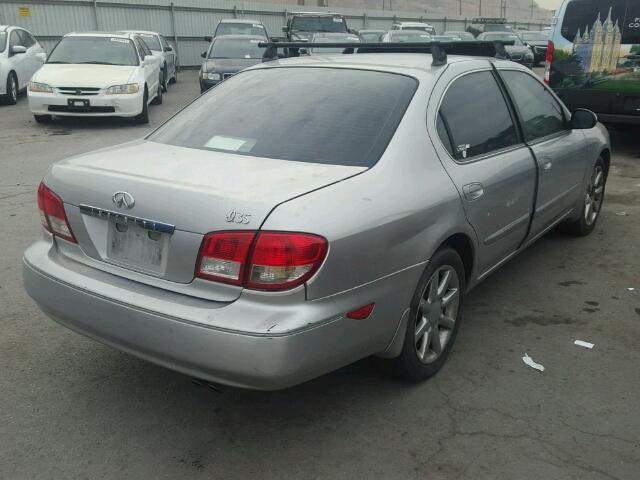 JNKDA31A42T022610 - 2002 INFINITI I35 SILVER photo 4