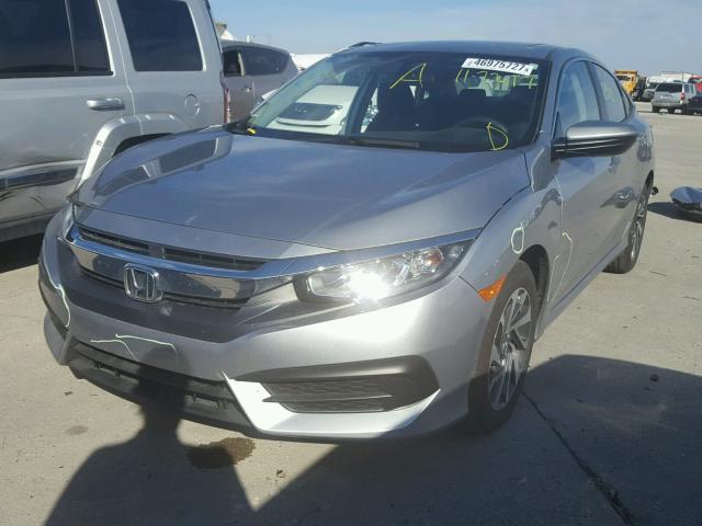 19XFC2F71GE097650 - 2016 HONDA CIVIC EX ვერცხლისფერი ფოტო 2