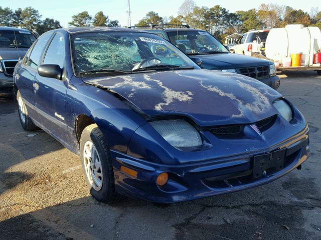 1G2JB524217400683 - 2001 PONTIAC SUNFIRE SE BLUE photo 1