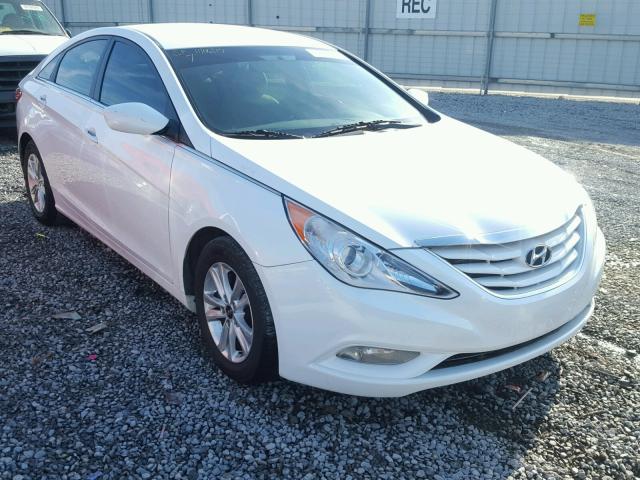 5NPEB4AC5DH511115 - 2013 HYUNDAI SONATA GLS WHITE photo 1