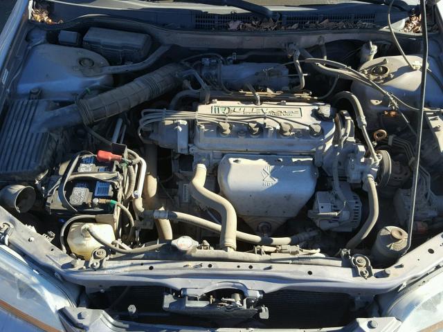 JHMCG6586YC034883 - 2000 HONDA ACCORD EX SILVER photo 7