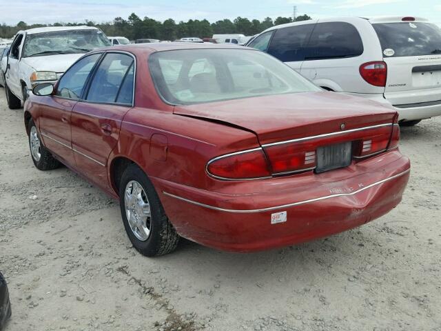 2G4WY52M9W1470326 - 1998 BUICK CENTURY LI RED photo 3