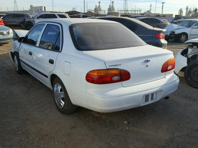 1Y1SK52821Z403134 - 2001 CHEVROLET GEO PRIZM WHITE photo 3