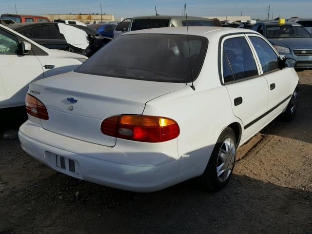 1Y1SK52821Z403134 - 2001 CHEVROLET GEO PRIZM 白色 照片 4
