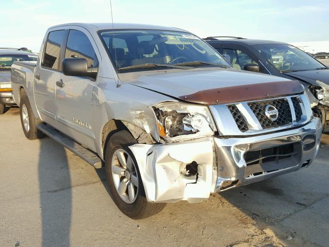 1N6BA07D99N315231 - 2009 NISSAN TITAN XE SILVER photo 1