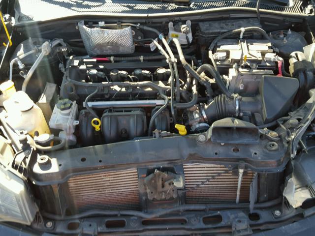 1FAHP33N79W147987 - 2009 FORD FOCUS SES BLACK photo 7