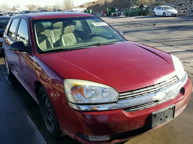 1G1ZU64894F242506 - 2004 CHEVROLET MALIBU MAX მუქწითელი ფოტო 1