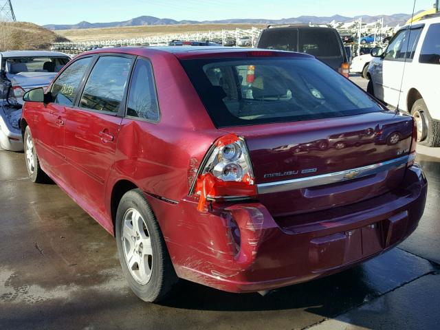 1G1ZU64894F242506 - 2004 CHEVROLET MALIBU MAX MAROON photo 3