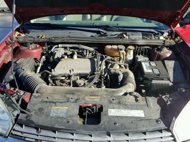 1G1ZU64894F242506 - 2004 CHEVROLET MALIBU MAX მუქწითელი ფოტო 7