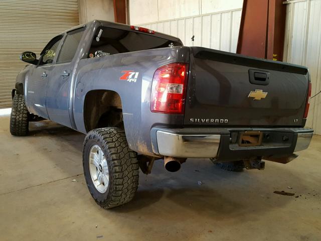 3GCRKSE3XAG159038 - 2010 CHEVROLET SILVERADO GRAY photo 3