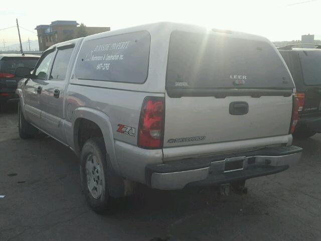 2GCEK13T261200628 - 2006 CHEVROLET SILVERADO GRAY photo 3