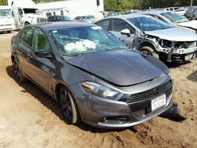 1C3CDFBB4FD390979 - 2015 DODGE DART SXT GRAY photo 1