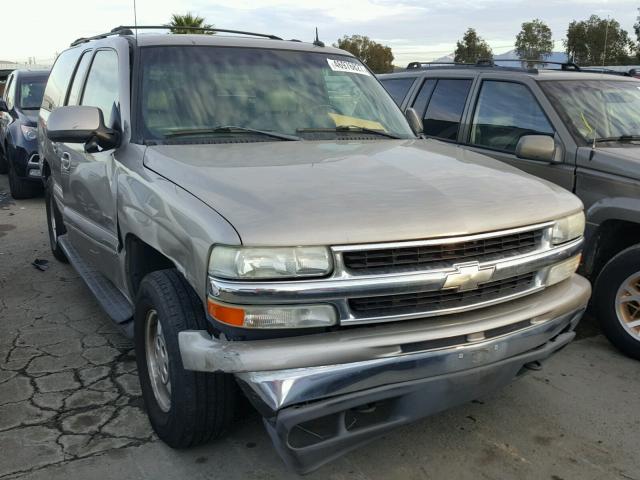 1GNFK16T52J312606 - 2002 CHEVROLET SUBURBAN K TAN photo 1