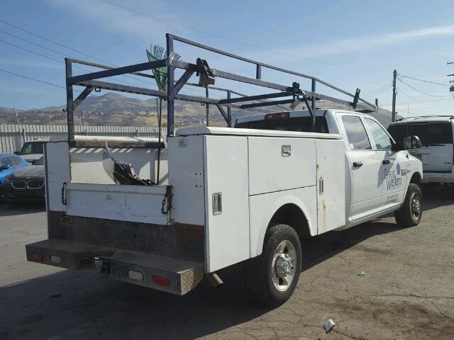 3C6TD5HT5CG162131 - 2012 DODGE RAM 2500 S WHITE photo 4
