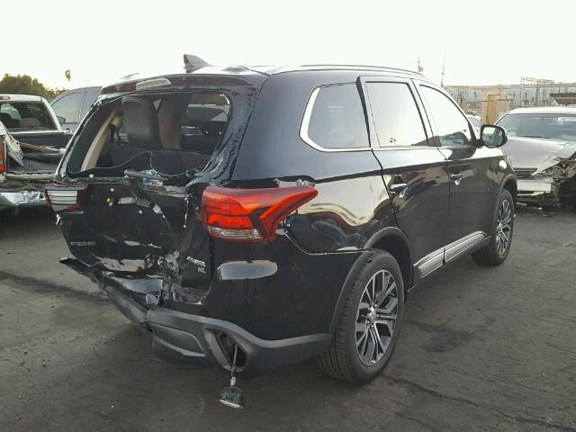 JA4AD3A37HZ053511 - 2017 MITSUBISHI OUTLANDER BLACK photo 4