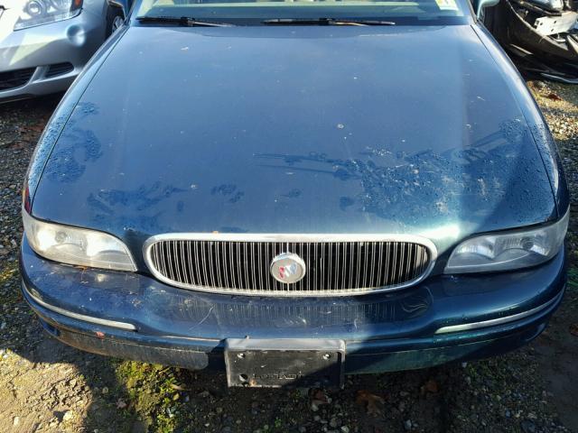 1G4HR52K7XH498211 - 1999 BUICK LESABRE LI GREEN photo 7