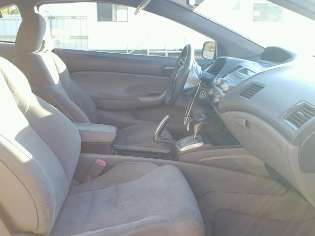 2HGFG12898H548554 - 2008 HONDA CIVIC EX 银色 照片 5