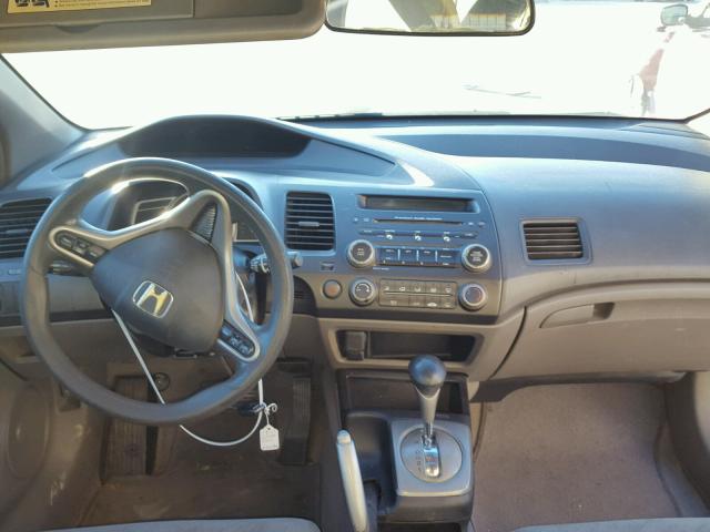 2HGFG12898H548554 - 2008 HONDA CIVIC EX 银色 照片 9