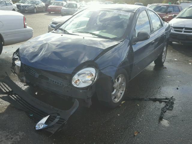 1B3ES56C83D105866 - 2003 DODGE NEON SXT BLUE photo 2