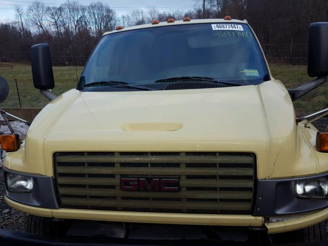 1GDJ5C1G06F904693 - 2006 GMC C5500 C5C0 YELLOW photo 9