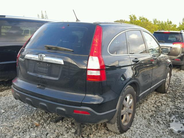 3CZRE38558G705002 - 2008 HONDA CR-V EX შავი ფოტო 4